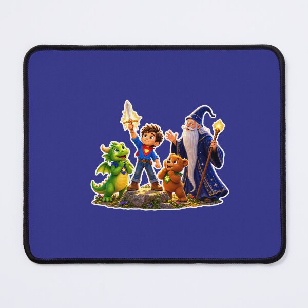 Item preview, King Arthur, Merlin, and best friends designed and sold by TheFatherOfArt.