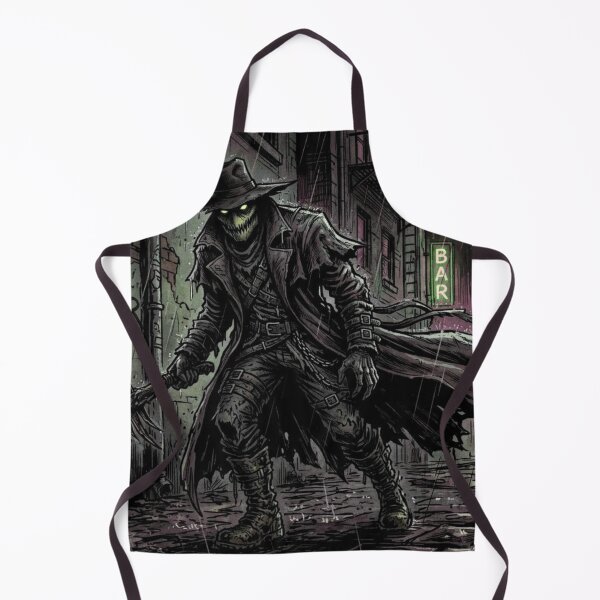 Item preview, Neon Slit-Mouth Alley Vigilante | Dark Graphic Horror Merch designed and sold by TOCOCLAWS.