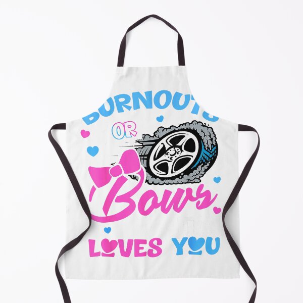 Item preview, Burnouts or Bows Auntie Loves You Gender Reveal Pink or Blue T-Shirt designed and sold by shop-insider.