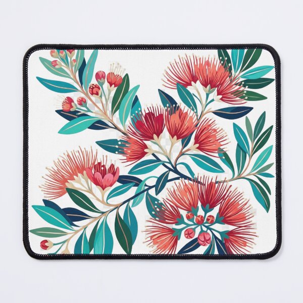 Item preview, Vibrant Pōhutukawa Botanical Art designed and sold by ToiKiri.