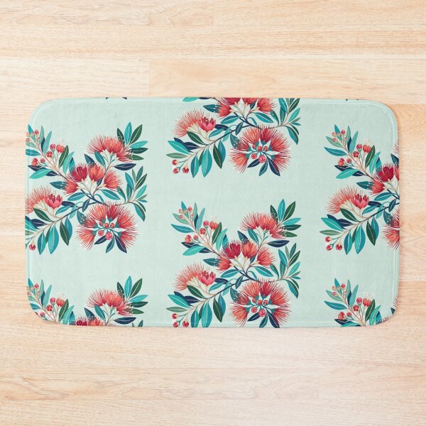 Item preview, Vibrant Pōhutukawa Botanical Art designed and sold by ToiKiri.