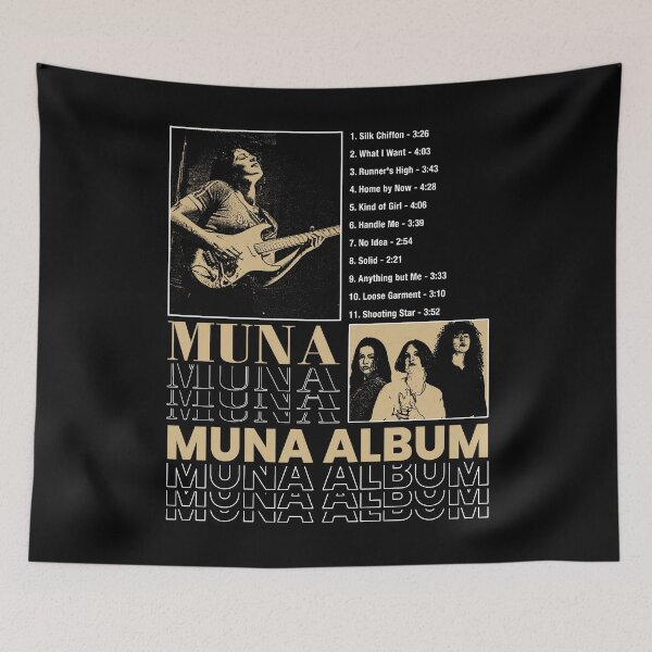 Item preview, Muna Band Save The World Album Pollstar Life's So Fun Tour designed and sold by garrett11864.