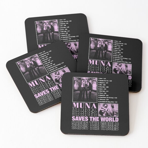 Item preview, Muna Band Save The World Album Pollstar Life's So Fun Tour designed and sold by garrett11864.