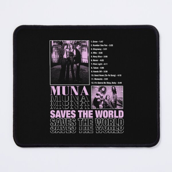 Item preview, Muna Band Save The World Album Pollstar Life's So Fun Tour designed and sold by garrett11864.