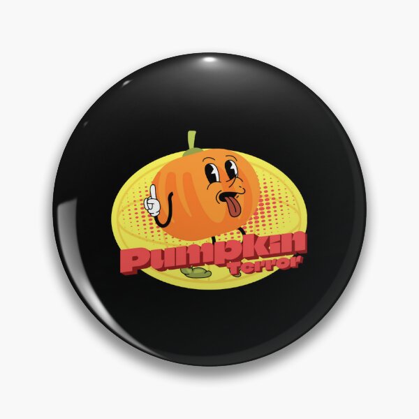 Item preview, Pumpkin Pop Sticker Funny Retro Halloween Mascot Graphic designed and sold by Whdesign4.
