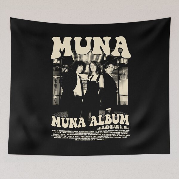 Item preview, Muna Band Save The World Album Pollstar Life's So Fun Tour designed and sold by garrett11864.