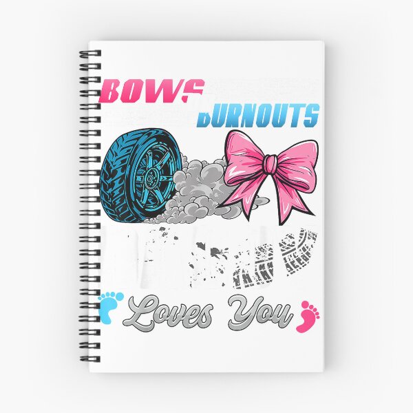 Item preview, Burnouts or Bows Daddy Loves You Gender Reveal Party T-Shirt designed and sold by Alan Cruz.