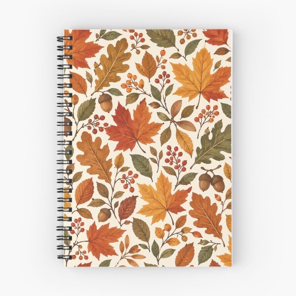 Item preview, Autumn Leaves Botanical Pattern designed and sold by Kooyana04.