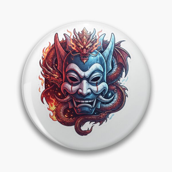 Item preview, Blue Spirit Oni designed and sold by Roy & Tiffany.