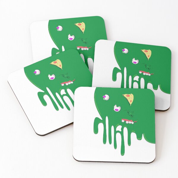 Item preview, Melting Green Ghost designed and sold by Avohai!.