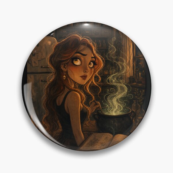 Item preview, Supernatural Witch Huntress - Witch Brewing Potion designed and sold by litleelseart.