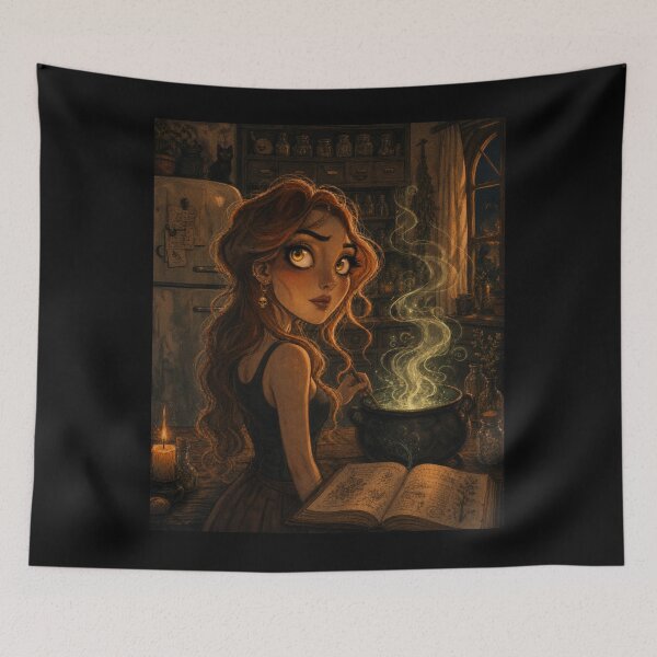 Item preview, Supernatural Witch Huntress - Witch Brewing Potion designed and sold by litleelseart.