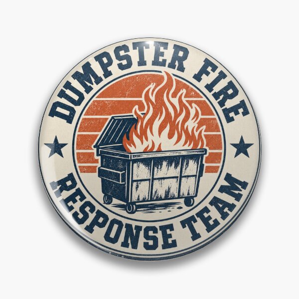 Item preview, Work Humor - Dumpster Fire Response Team designed and sold by CampAndCoast.