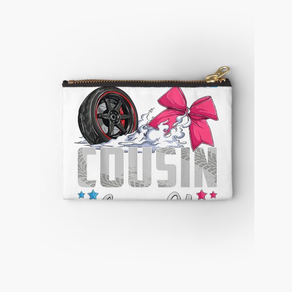 Item preview, burnouts or Bows Gender Reveal Party Announcement Cousin T-Shirt designed and sold by PrintWaveMagic.