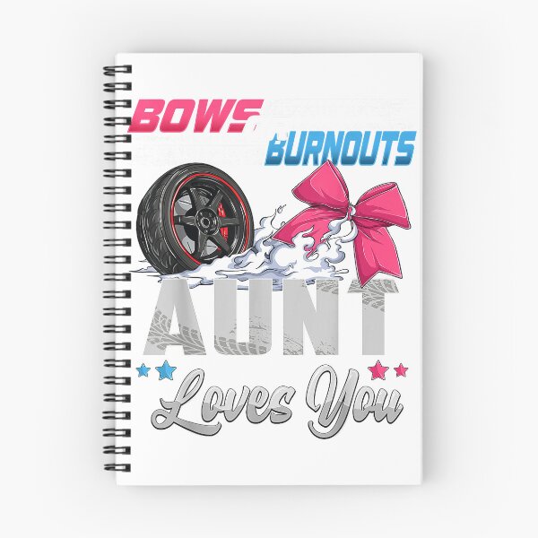 Item preview, burnouts or Bows Gender Reveal Party Announcement Aunt T-Shirt designed and sold by Fr0y000.