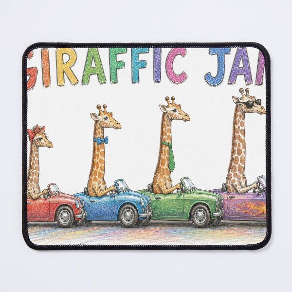 Item preview, giraffic jam giraffe giraffes designed and sold by PhiloDoh.
