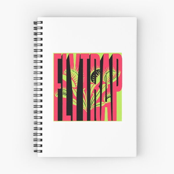 Item preview, Flytrap Venus Carnivorous Plant Neon Pink Typography Graphic designed and sold by KiwiRider.