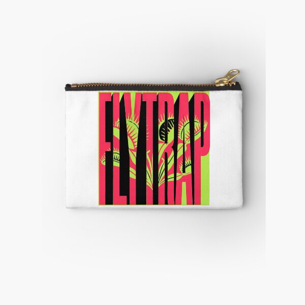 Item preview, Flytrap Venus Carnivorous Plant Neon Pink Typography Graphic designed and sold by KiwiRider.