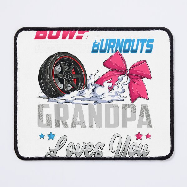 Item preview, burnouts or Bows Gender Reveal Party Announcement Grandpa T-Shirt designed and sold by RoReshop.
