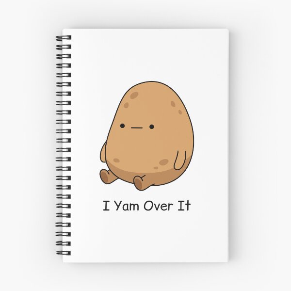 Item preview, I Yam Over It Cute Potato designed and sold by sweetfourty.