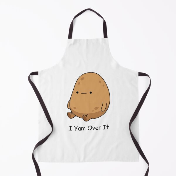 Item preview, I Yam Over It Cute Potato designed and sold by sweetfourty.