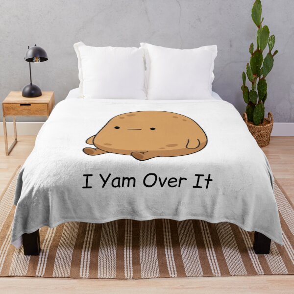 Item preview, I Yam Over It Cute Potato designed and sold by sweetfourty.