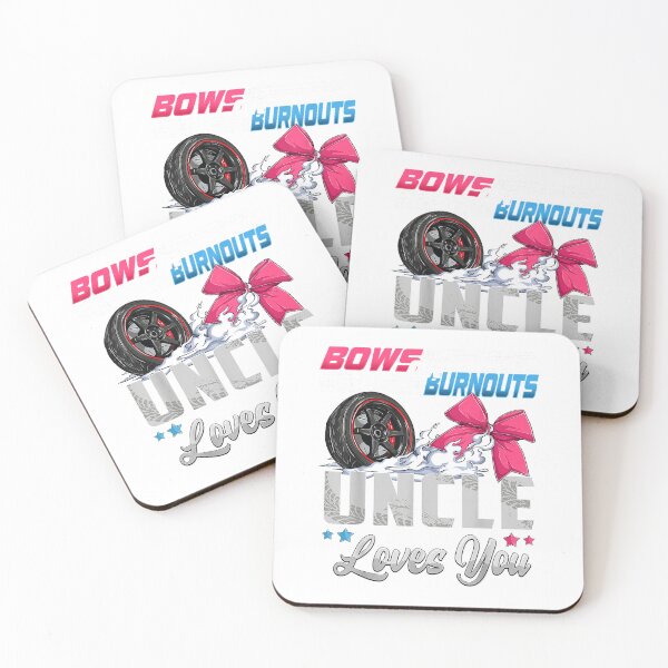 Item preview, burnouts or Bows Gender Reveal Party Announcement Uncle T-Shirt designed and sold by Djtahar15.