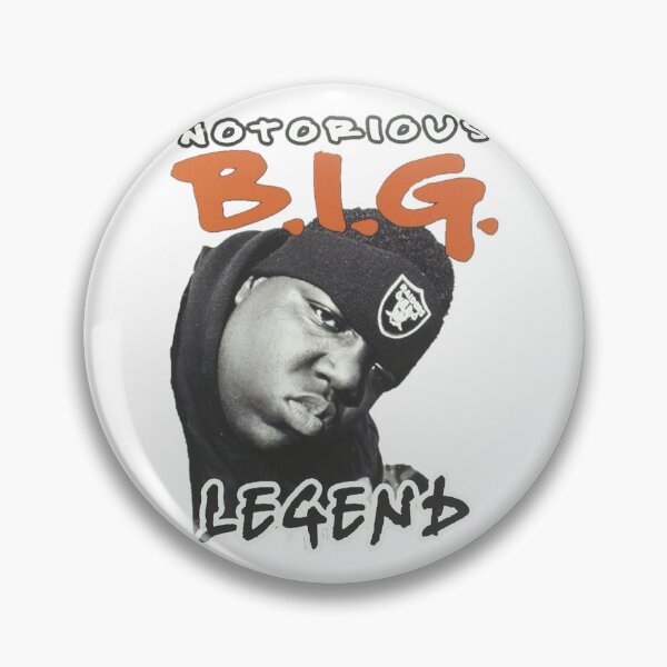 Item preview, The Notorious BIG Retro 90s Hip Hop Legend designed and sold by Mnx6.