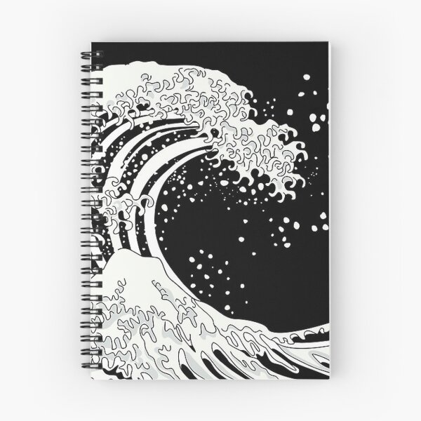 Item preview, Black and White Great Wave 2 designed and sold by JasonLSmith.
