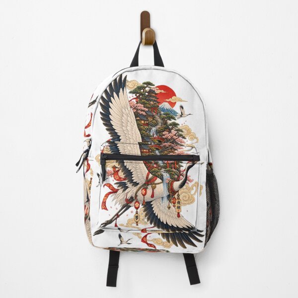 Item preview, Kondarion, the Host of the Great City – Japanese Ukiyo-e Crane designed and sold by Substance_life.