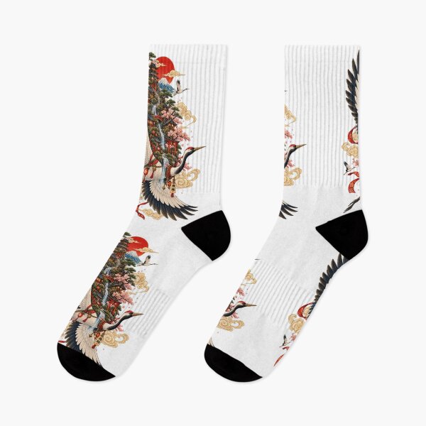 Item preview, Kondarion, the Host of the Great City – Japanese Ukiyo-e Crane designed and sold by Substance_life.
