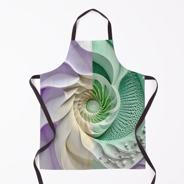 Item preview, Duality of Mint Waves and Lavender Beads designed and sold by Vicky Brago-Mitchell®.