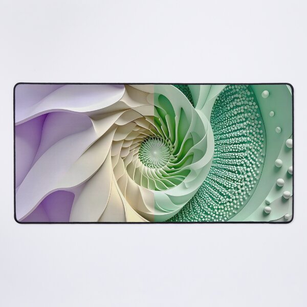 Item preview, Duality of Mint Waves and Lavender Beads designed and sold by Vicky Brago-Mitchell®.