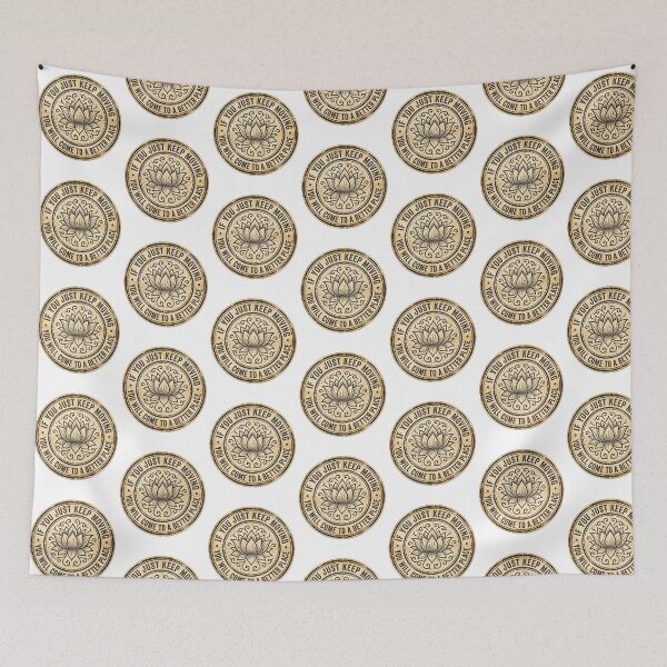 Item preview, White Lotus Tile designed and sold by Tiffany Roy.