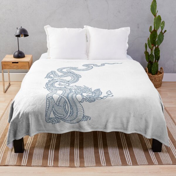 Item preview, Azure Vietnamese Dragon designed and sold by Rising Drake.