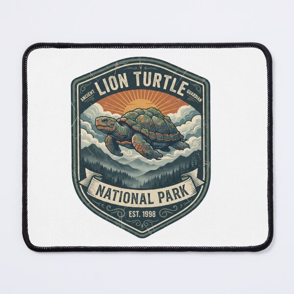 Item preview, Lion Turtle Crest designed and sold by Tiffany Roy.