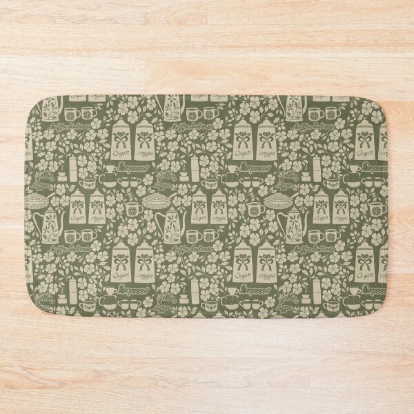 Item preview, Coffee cups , coffee pots, espresso, coffee beans - Vintage Coffee Shop designed and sold by DColourMuse.