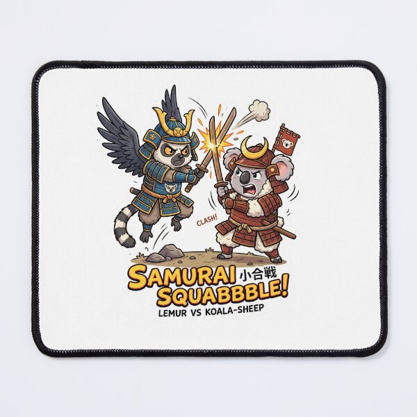 Item preview, Samurai Squabble designed and sold by Tiffany Roy.