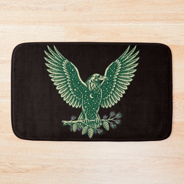 Item preview, Celestial Raven - Vintage PNW Raven Shirt - Retro Gothic Cascadia Gift designed and sold by ElevatedPNW.