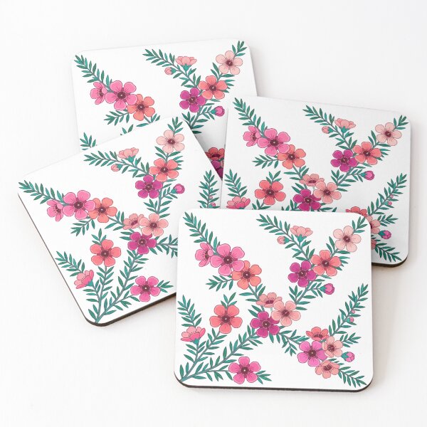 Item preview, Vibrant Mānuka Botanical Art designed and sold by ToiKiri.