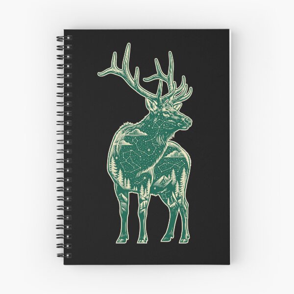 Item preview, Cosmic Bull Elk - Vintage PNW Elk Shirt - Retro Cascadia Wildlife Gift designed and sold by ElevatedPNW.