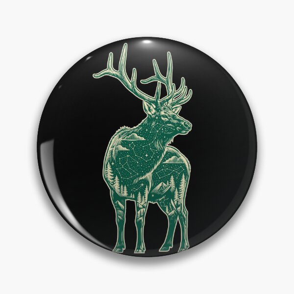 Item preview, Cosmic Bull Elk - Vintage PNW Elk Shirt - Retro Cascadia Wildlife Gift designed and sold by ElevatedPNW.