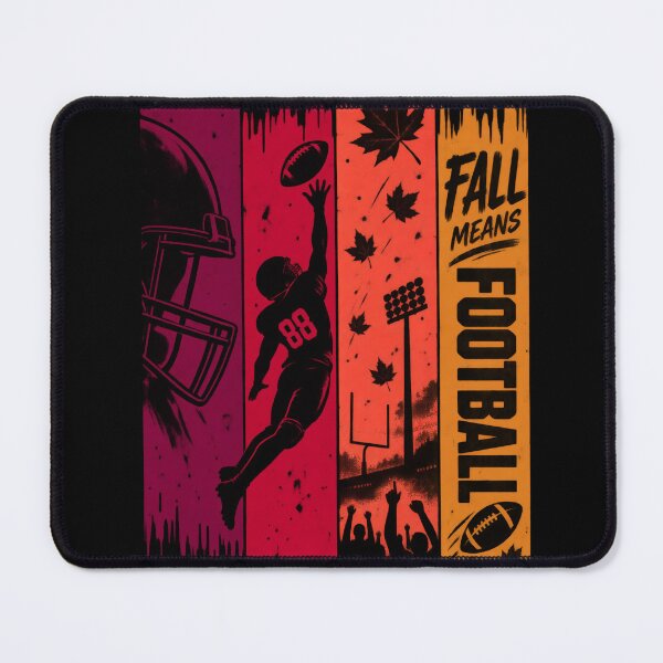 Artikelvorschau, Herbst bedeutet Football – Herbstsaison, Spieltag, Spielergrafik entworfen und verkauft von Tresh Store.