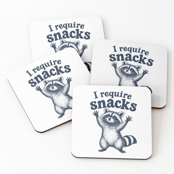 Item preview, Snack Raccoon designed and sold by CampAndCoast.
