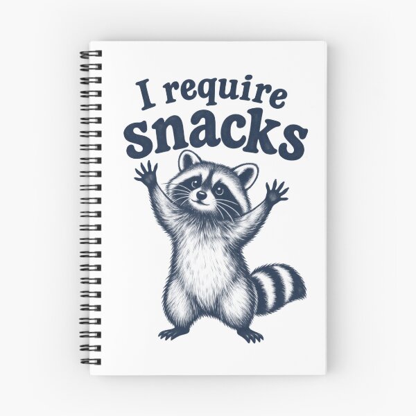 Item preview, Snack Raccoon designed and sold by CampAndCoast.