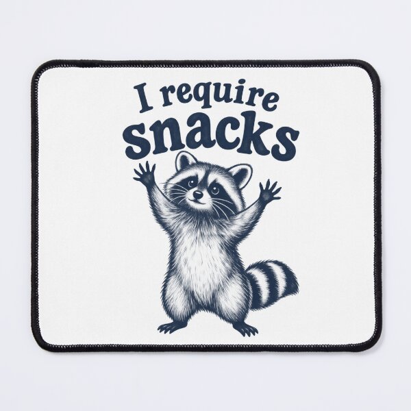 Item preview, Snack Raccoon designed and sold by CampAndCoast.