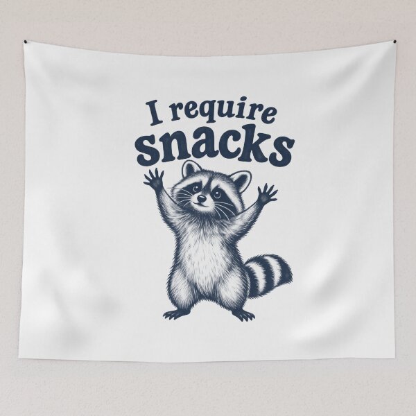 Item preview, Snack Raccoon designed and sold by CampAndCoast.
