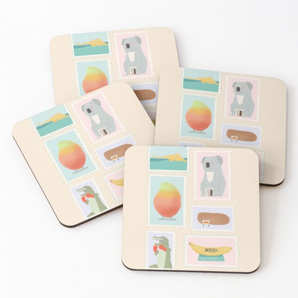 Item preview, Australian big things stamps designed and sold by maddimoulton.