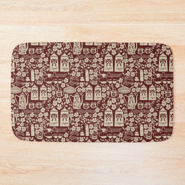 Item preview, Coffee cups , coffee pots, espresso, coffee beans - Vintage Coffee Shop designed and sold by DColourMuse.