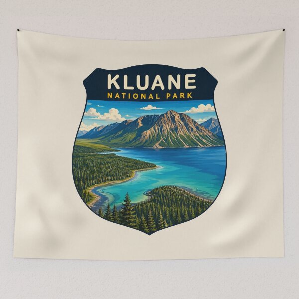 Item preview, Kluane National Park | Yukon Canada Mountain Adventure Design designed and sold by Gideon Emmerich.